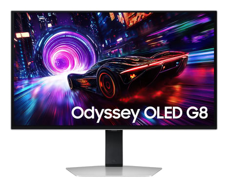 Samsung G81SF pantalla para PC 68,6 cm (27'') 3840 x 2160 Pixeles 4K Ultra HD OLED Plata