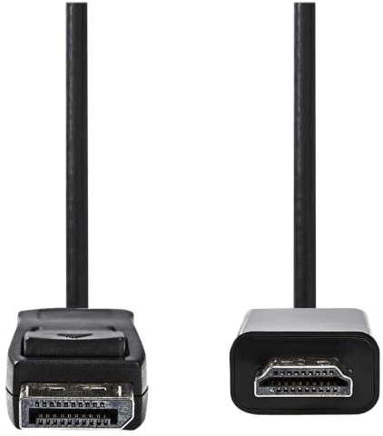 NEDIS DisplayPort - HDMI? Cable - DisplayPort Male - HDMI? Connector - 3.0 m - Noir