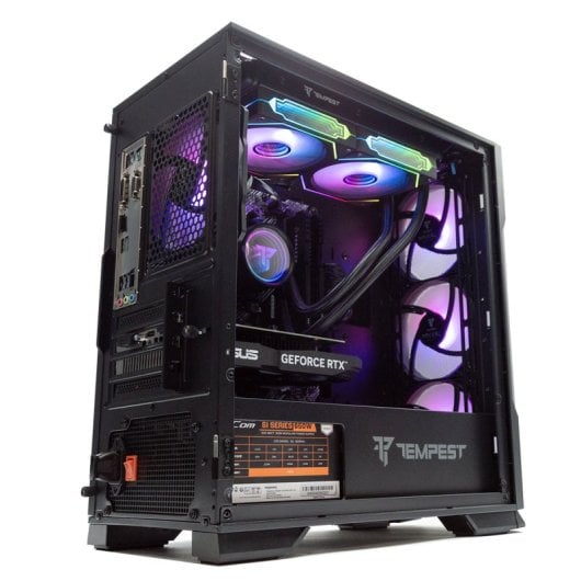PC Gaming PcCom Ready LE Ryzen 7 RAM SSD NVMe RTX 3050 Watercooling ARGB USB 3.2 sans OS Neuf - vue 2