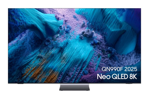 Samsung TV AI Neo QLED 75'' QN990F 2025, 8K, Mini LED sans reflet, Boîtier sans fil One Connect32