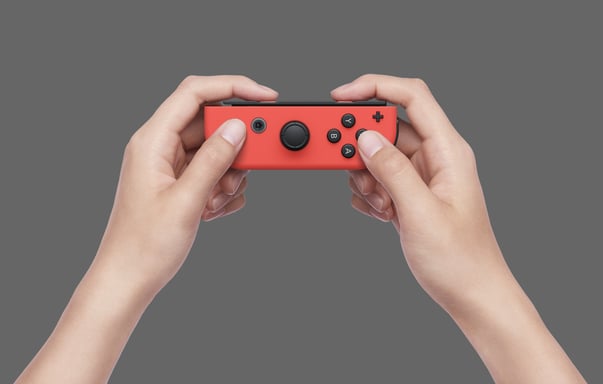 Switch (OLED) Neon 64 GB - Consola de juegos portátil 17,8 cm (7'') Pantalla táctil Wifi, Azul, Rojo