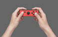 Switch (OLED) Néon 64 Go - Console de jeux portables 17,8 cm (7'') Écran tactile Wifi, Bleu, Rouge