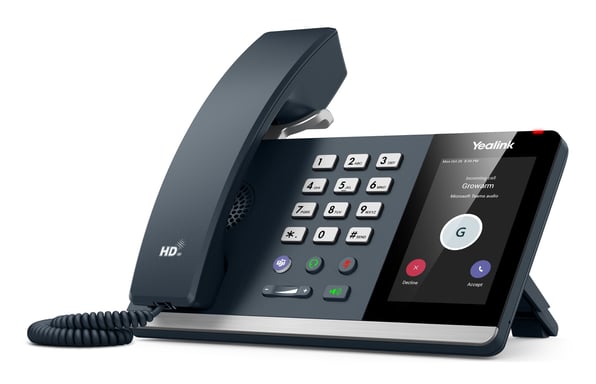 Yealink MP54 Microsoft Teams Edition téléphone fixe Gris LCD - vue 2