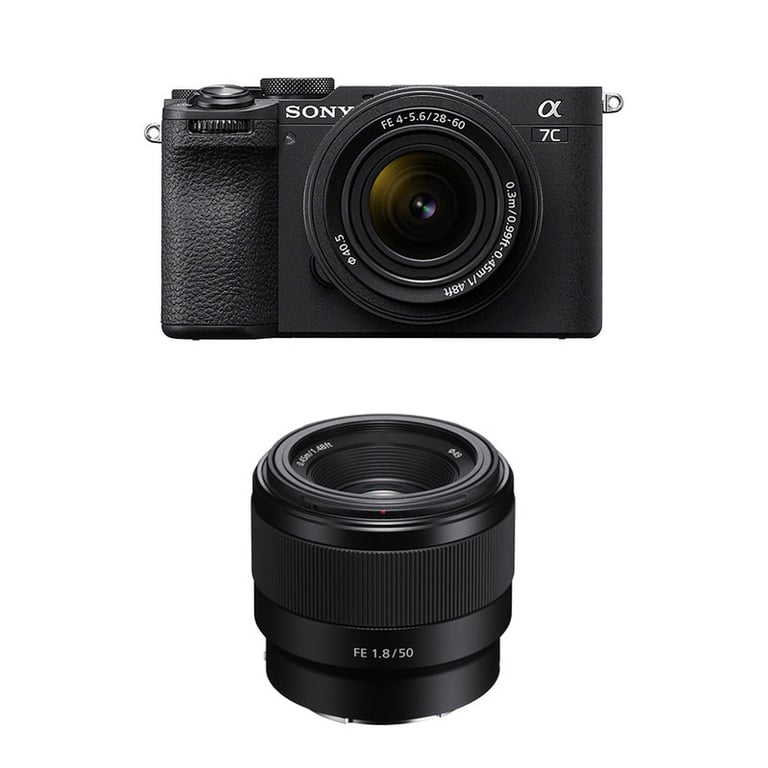 SONY ALPHA 7C II + Objectif FE 28 60mm f4 5.6 + FE 50mm f1.8 Garanti - vue 8