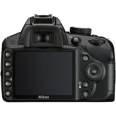 Nikon D3200 + 18-55mm + 8GB Juego de cámara SLR 24,2 MP CMOS 6016 x 4000 Pixeles Negro