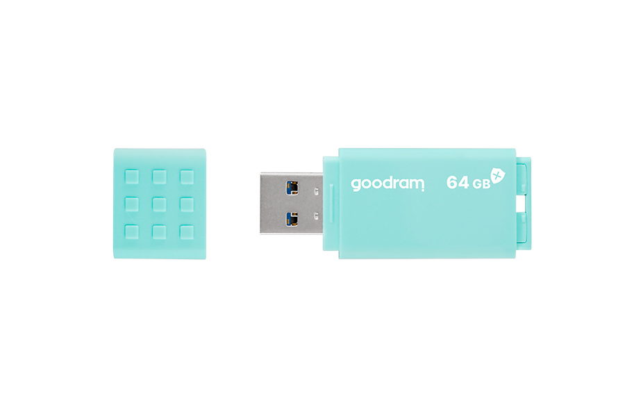 Goodram UME3 lecteur USB flash 64 Go USB Type-A 3.2 Gen 1 (3.1 Gen 1) Turquoise - Neuf