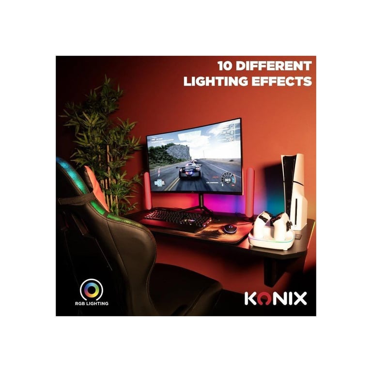 Konix Station de Charge RGB pour manettes DualSense - vue 4