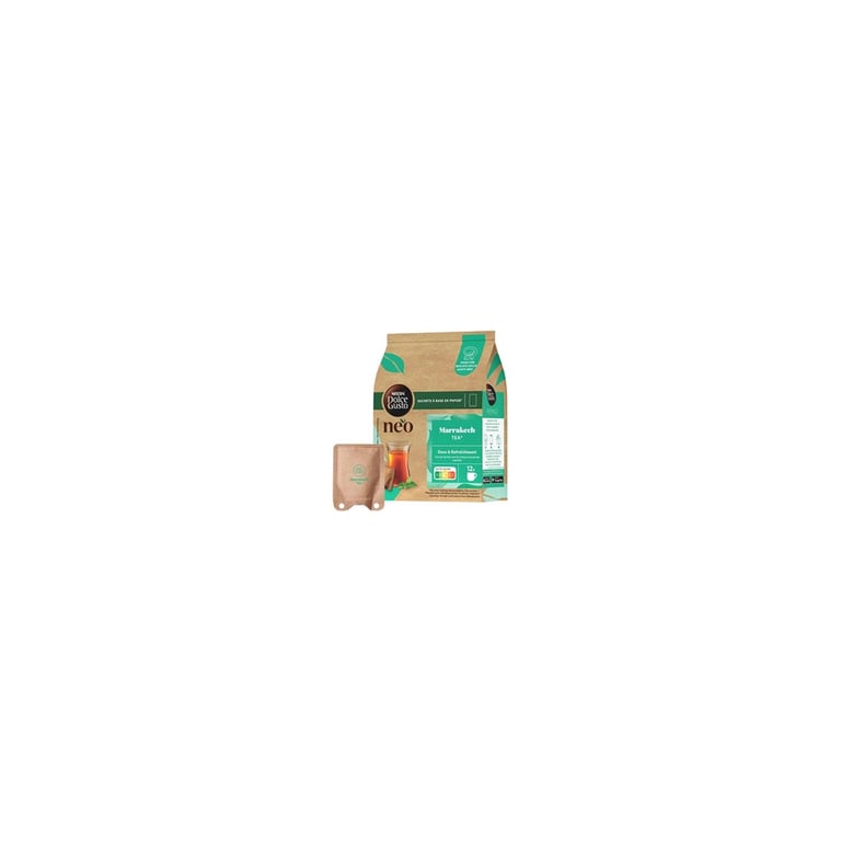 Capsules thé Neo par Dolce Gusto Marrakech Tea AirFoam™ 12 x 12 ml pour machine Dolce Gusto Neo Neuf