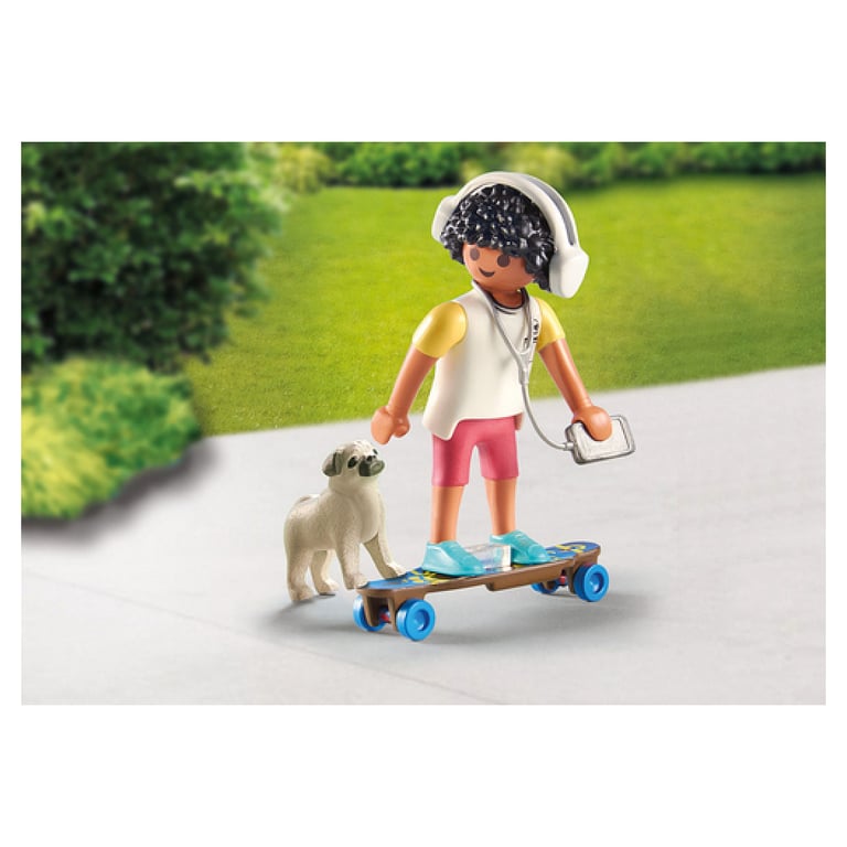 Jeux D'imitation Adolescent Avec Chien Playmobil La Boite - vue 4