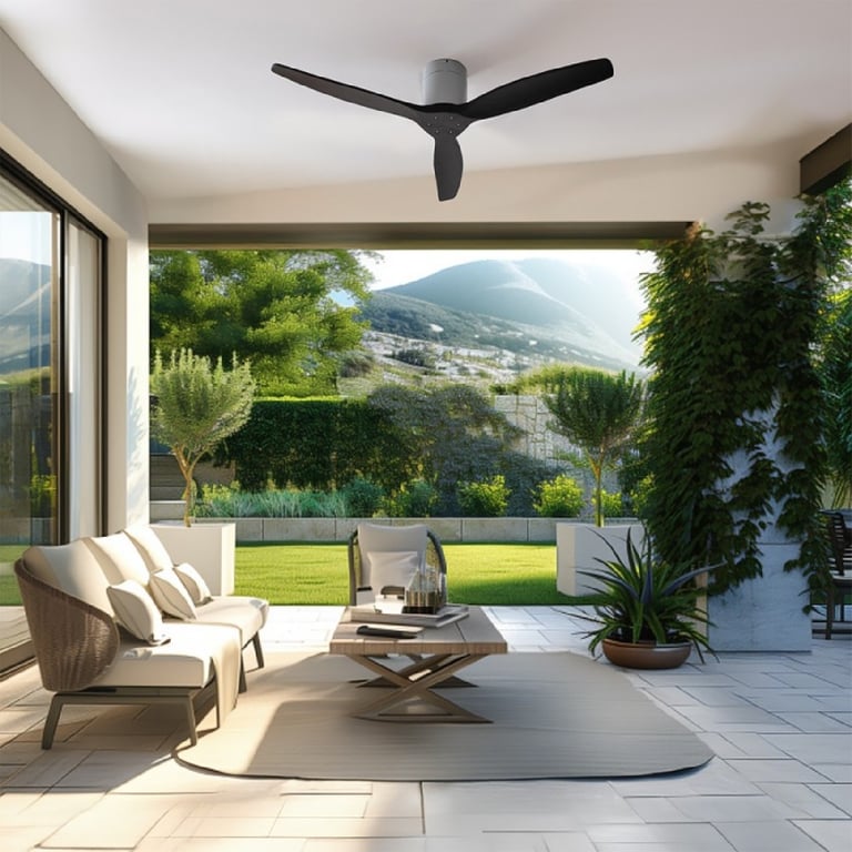Ventilateur de plafond Cecotec EnergySilence Aero 5500 Aqua - Neuf