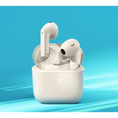 Écouteurs sans fil Sennheiser ACCENTUM Open In-Ear True Wireless - Crème