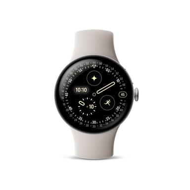 Pixel Watch 4 (GPS), Cassa da 45 mm, Porcelaine