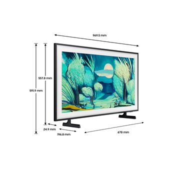Samsung The Frame 2025 TV QLED 43 TQ43LS03FA 108 cm 4K UHD - Neuf - vue 3
