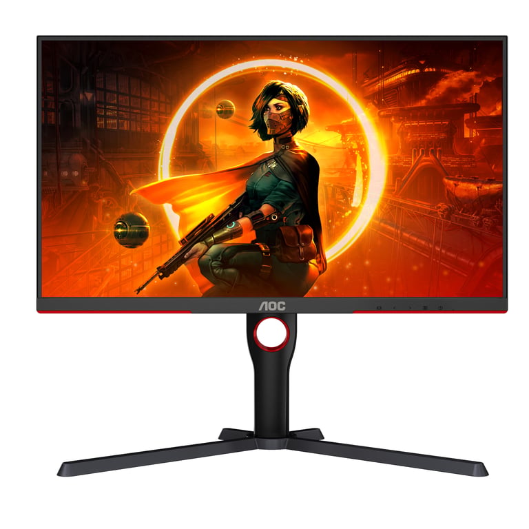 Écran PC AOC Q27G3XMN 27 QHD MiniLED 180Hz 1ms Ajustable en hauteur 2 HDMI 1 DP Adaptive Sync - vue 3
