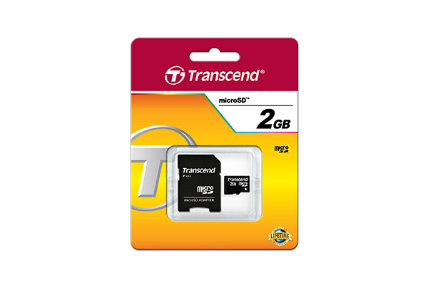 Transcend TS2GUSD mémoire flash 2 Go MicroSD NAND Neuf - vue 3
