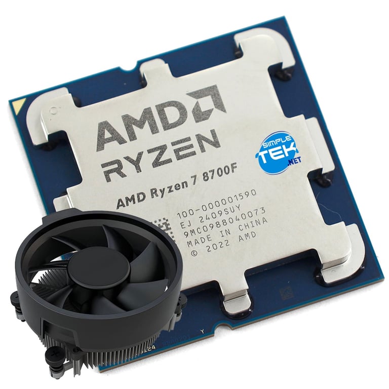 AMD Ryzen 7 Wraith Stealth 4.1 GHz / 5.0 GHz - vue 4
