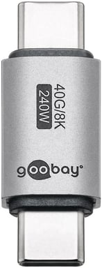 Goobay 74448 Cavo USB-C con cambio di genere Argento
