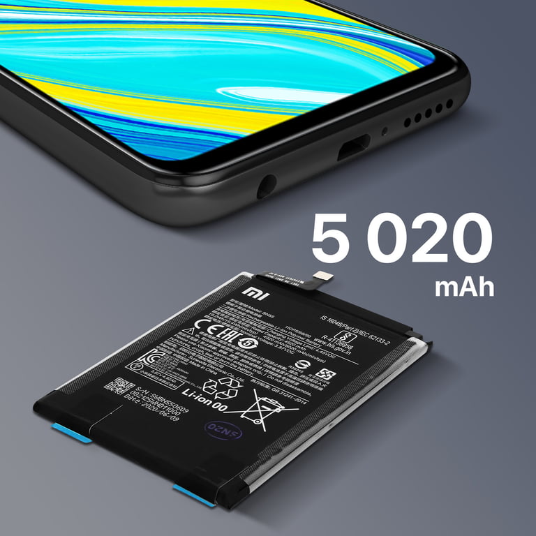 Batterie Interne Xiaomi Redmi Note 9S 5020mAh Original BN55 Service Pack Neuf - vue 2
