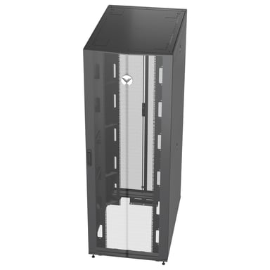 Vertiv VR3357 étagère 48U Rack autonome Noir, Transparent