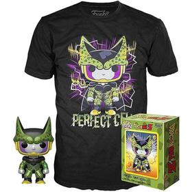 Funko Pop & Tee: Dbz  Perfect Cell  L