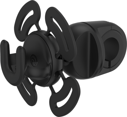 Supporto per telefono Pop Mount 2 Ride per bici e scooter - Nero