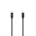Cable Thunderbolt-3 USB-C, 40 Gbit/s, 5 A, 100 W, Ultra-HD 5K, 0,50m
