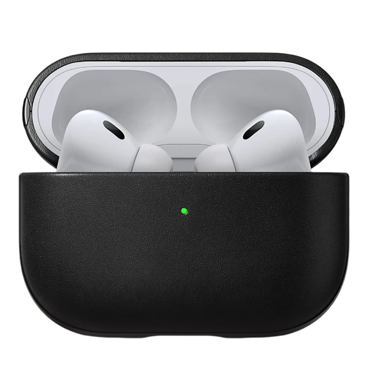 Nomad Coque pour Airpods Pro 2 Modern Leather Robuste avec Point d'Attache