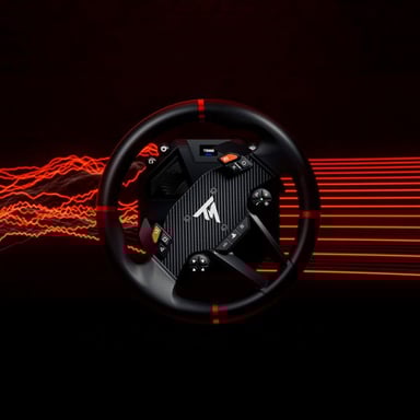 Thrustmaster T598 Noir, Rouge USB Volant + pédales PC, PlayStation 4, PlayStation 5