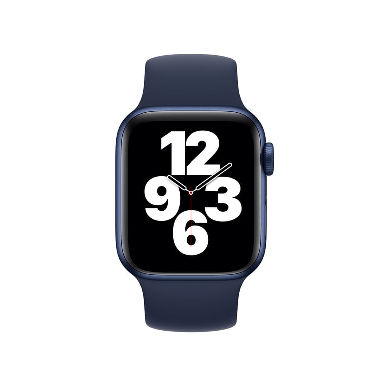 Bracelet Apple Watch 42mm Boucle unique en Silicone - vue 4