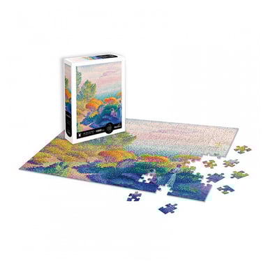 Henri Edmond Cross Puzzle de 1000 piezas - Dos mujeres a la orilla del mar