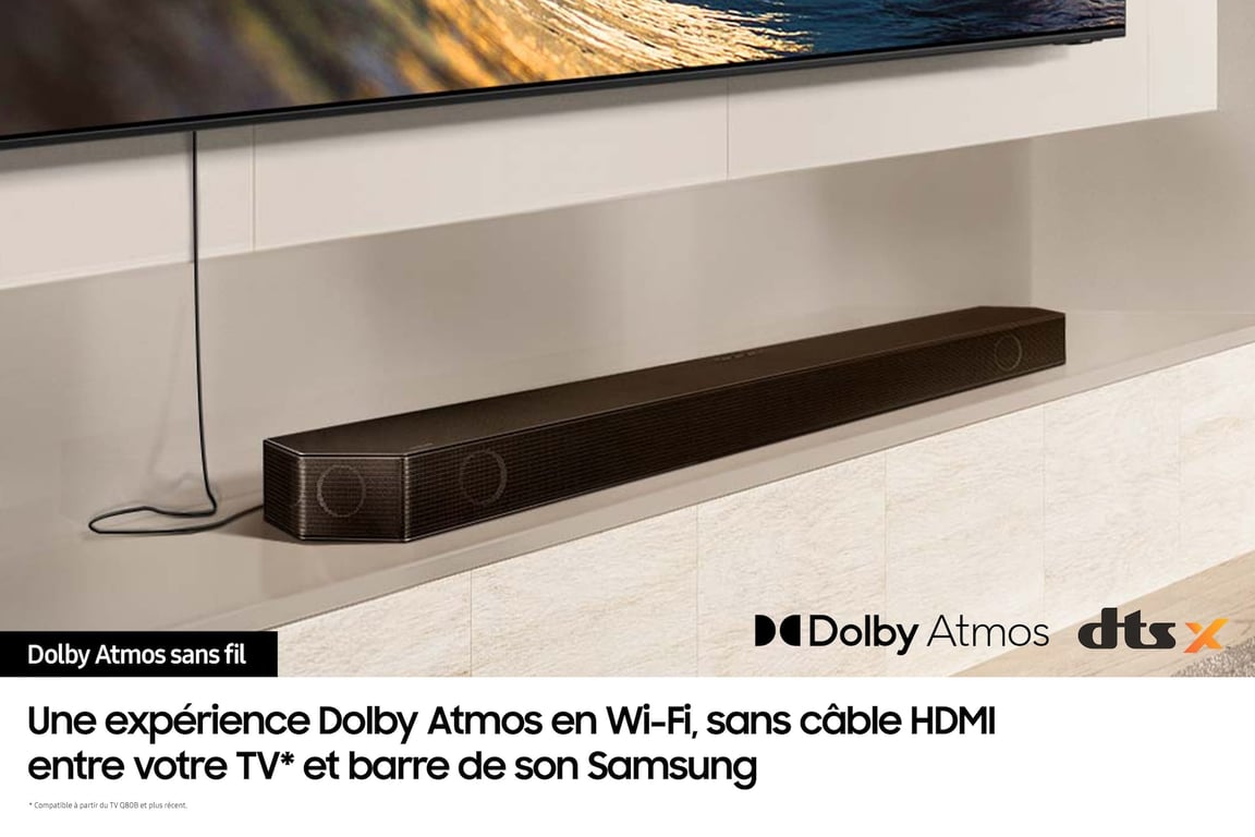 Barre De Son Samsung HW-Q995D – 11.1.4 Canaux, 656W, Dolby Atmos - vue 5