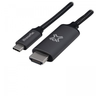 MCL XWH-ACH2-13 adaptador de cable de vídeo 2 m USB C HDMI tipo A (Estándar) Gris