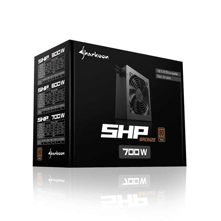 alimentatore sharkoon shp per pc [4044951031641] Neuf - vue 4