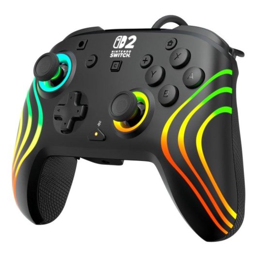 Mando Turtle Beach Afterglow Wave Negro RGB con cable para Switch 2 - Neuf