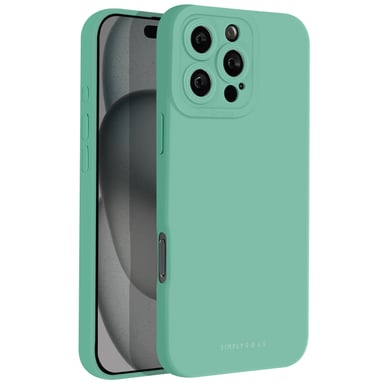 Roar Carcasa para iPhone 16 Pro Max con Cámara Protegida Verde Pálido