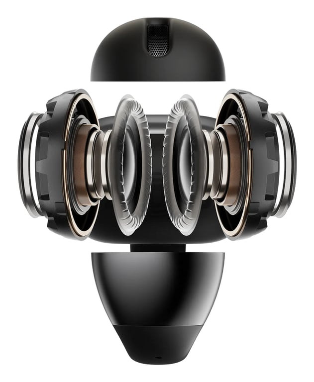 Ecouteurs sans fil Shokz OpenDots One à conduction aérienne avec réduction active du bruit - vue 7