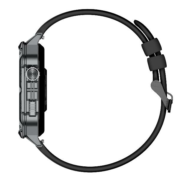 Nilox NXSWTRAILWATCH smartwatche et montre de sport 4 85 cm 1.91 Numérique 320 x 385 pixels Écran tactile Acier inoxydable Neuf - vue 3
