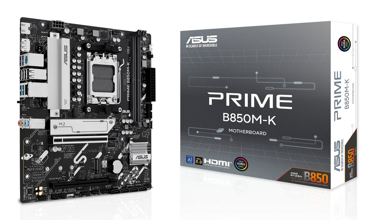 ASUS PRIME B850M K - vue 2