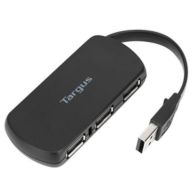 Hub e concentratore USB 2.0 480 Mbps Targus ACH114EU nero
