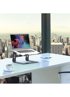 Soporte elevado para portátil