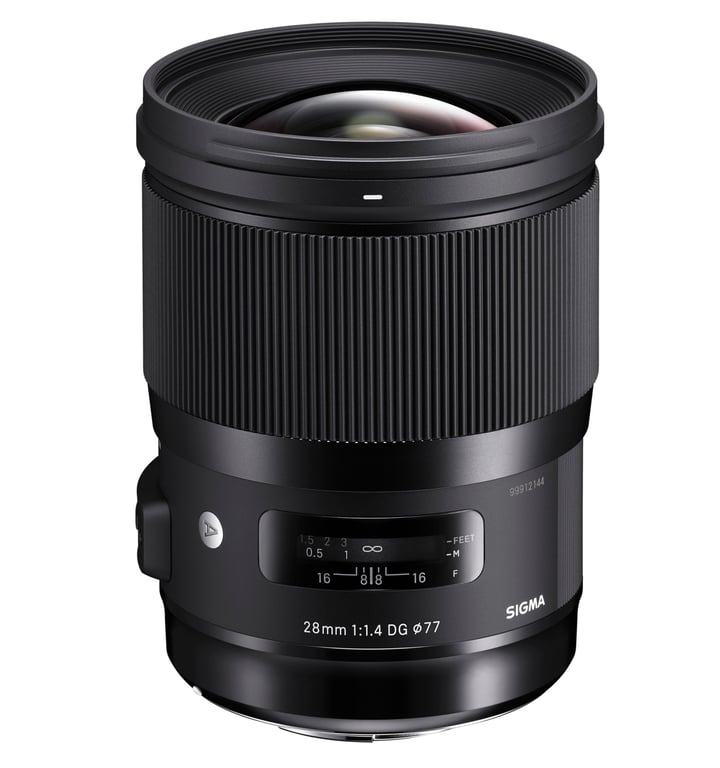 Sigma 28mm F1.4 DG HSM Art MILCSLR Objectif large Neuf