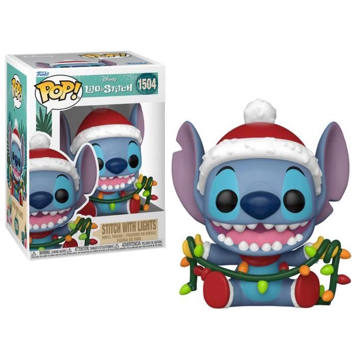 Funko Disney Figurine POP! Holiday Stitch 9 cm - vue 6