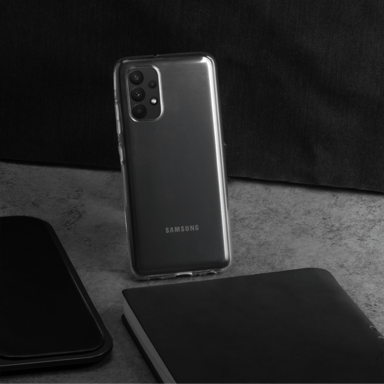 Funda invisible delgada para Samsung Galaxy A32 4G 2021 1.2mm, Transparente