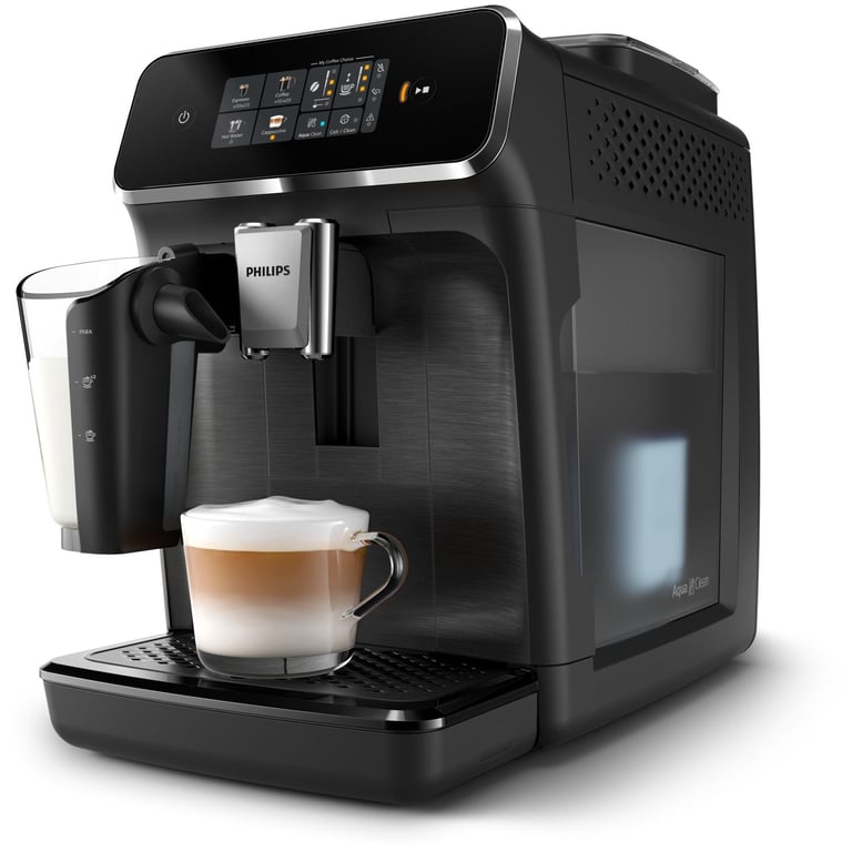 Cafetière à grain Philips Série 2300 LatteGo EP2330/10 - noire - Neuf