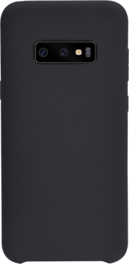 Coque Samsung G S10E Silicone SoftTouch Noire Bigben