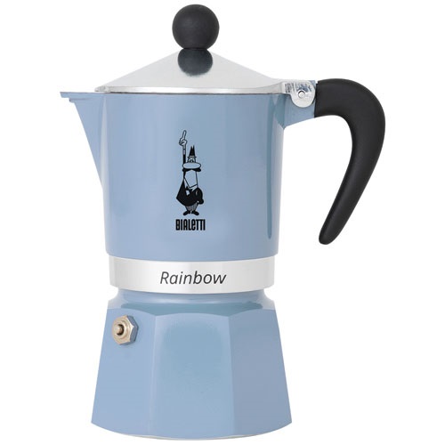 RAINBOW CAFETIERE 6T ALU BLEU AZUR PRIMAVERA 2024 BIALETTI - 0006543 - Neuf