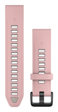 Garmin Quickfit Bande Gris, Rose Silicone