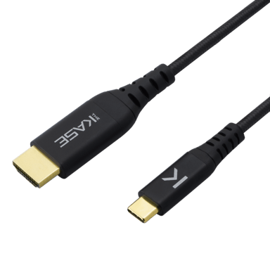 Câble USB-C vers HDMI 2.0 haute vitesse 4K métallisé tressé (2M)