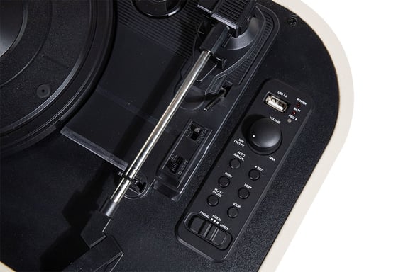 TOCADISCOS TREVITT 1020 BT SALLY TURNTABLE +AW+ENCODING BEIGE
