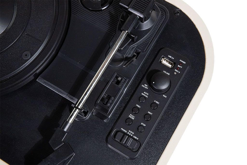 Trevi TT 1020 BT Tourne disque à entraînement direct Semi automatique Neuf - vue 5